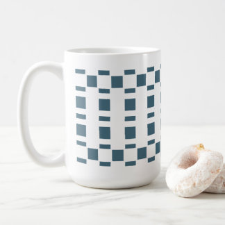 Estrutura F | Azul Petróleo Kaffeetasse