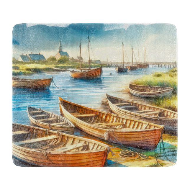 Estuary Erholung Schneidebrett (Vorderseite)