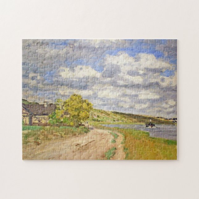 Estuary of the Seine Monet Falknerei - Falconeria Puzzle (Horizontal)