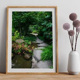 Estufa Fria de Lisboa Lush Lisbon Greenhouse. Fotodruck