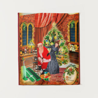  ¡Estúpido Santa! Prefiero joyas :/ Wandteppich