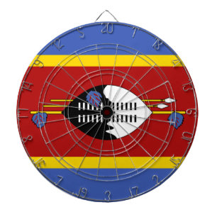 Eswatini Flag Dartboard Dartscheibe