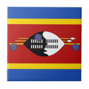 Eswatini Flag Keramik Tile Fliese
