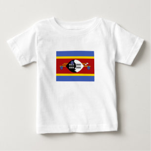 Eswatini-Flagge Baby T-shirt