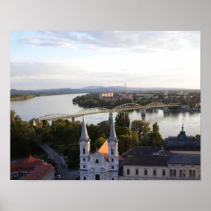 Esztergom Ungarn Poster