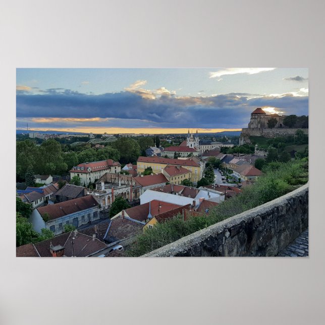 Esztergom Ungarn Poster (Vorne)