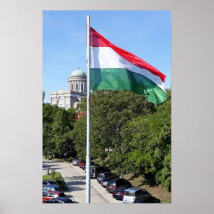Esztergom Ungarn Poster