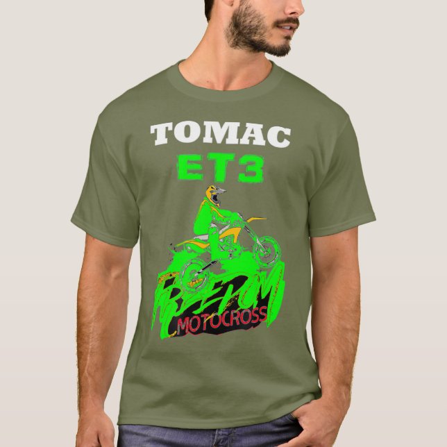 ET3 Tomac Motocross Supercross Champion GIFT T-Shirt (Vorderseite)