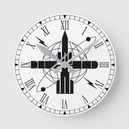 ET Branch-Abzeichen Runde Wanduhr