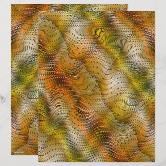 ET Faux-Schlangenleder-Schraubalbum-Papier 2-seiti