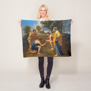 Et in Arcadia ego, Poussin Fleecedecke