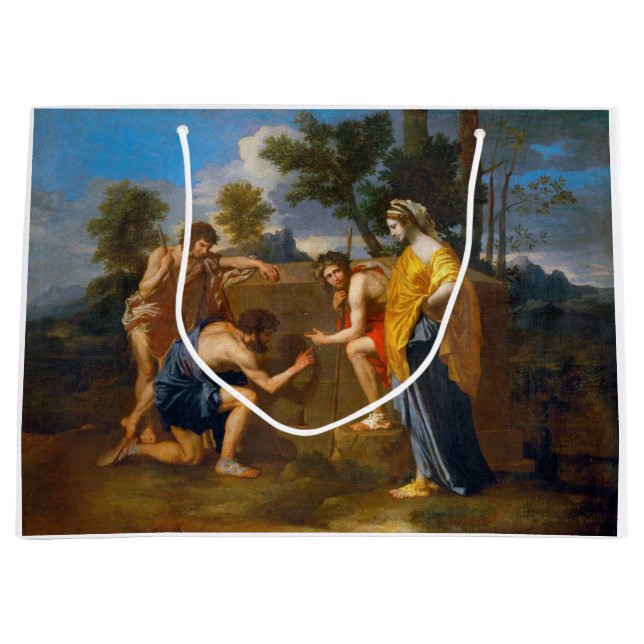 Et in Arcadia ego, Poussin Große Geschenktüte (Vorderseite)