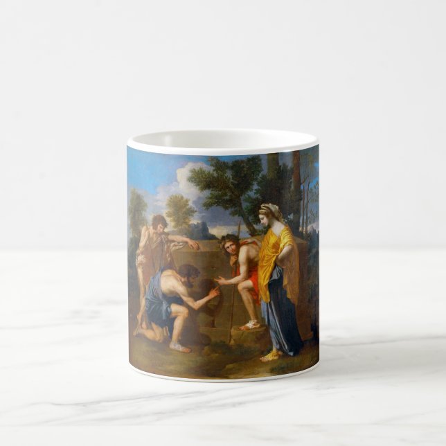 Et in Arcadia ego, Poussin Kaffeetasse (Mittel)