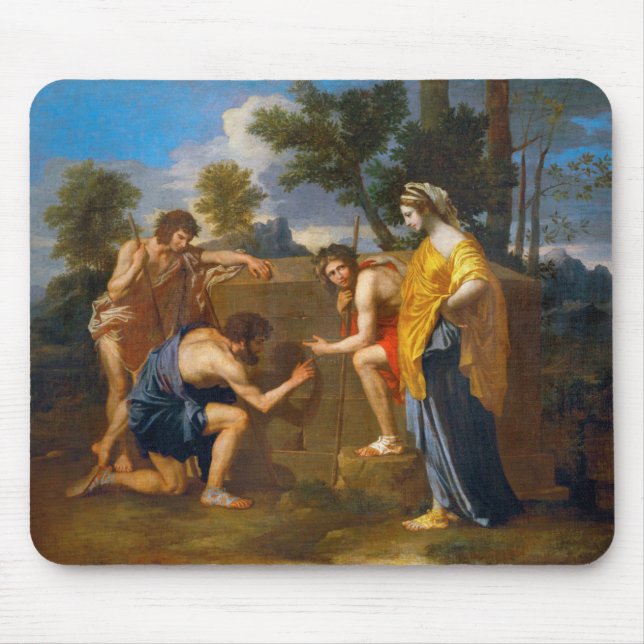 Et in Arcadia ego, Poussin Mousepad (Vorne)