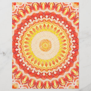 ET Kaleidoskop-Schrappbuch-Papier-Massen-Seiten Flyer
