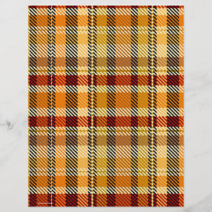 ET Plaid Scrapbookingpapier Massen Seiten