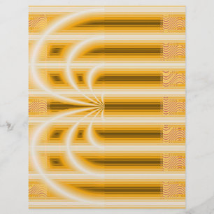 ET Retro-Kathedrale-Schrappbuch-Papier-Massen-Seit Flyer