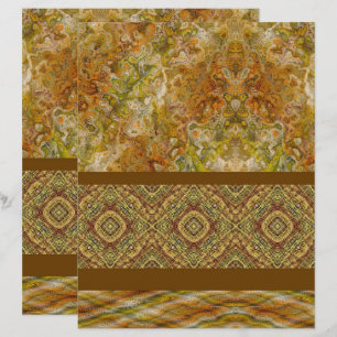 ET Sampler Scrapbook Papier 2-seitige Seite