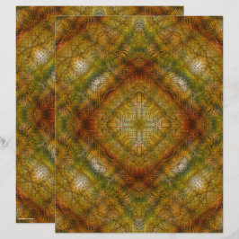 ET Serene Garden Scrapbook Papier 2-seitige Seite