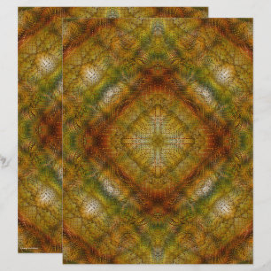 ET Serene Garden Scrapbook Papier 2-seitige Seite