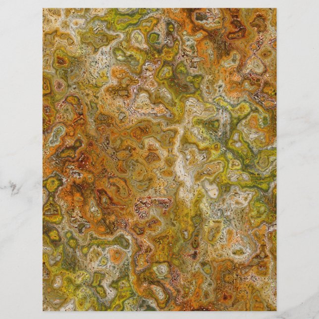 ET Swirly Marble Scrapbook Papier Bulk Seiten (Vorne)