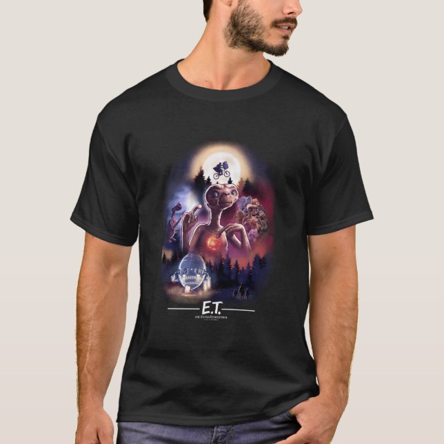 Et The Extra-Terrestrial Centered Collage T-Shirt (Vorderseite)