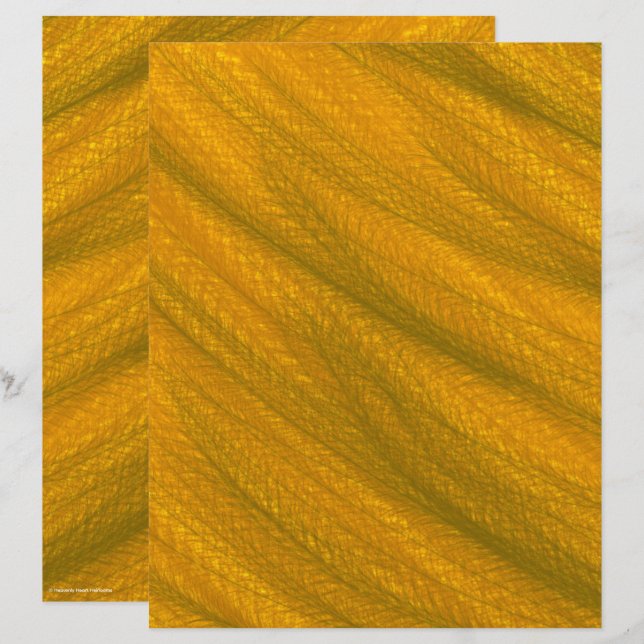 ET Wheat Field Scrapbook Paper 2-Sided Page (Vorne/Hinten)