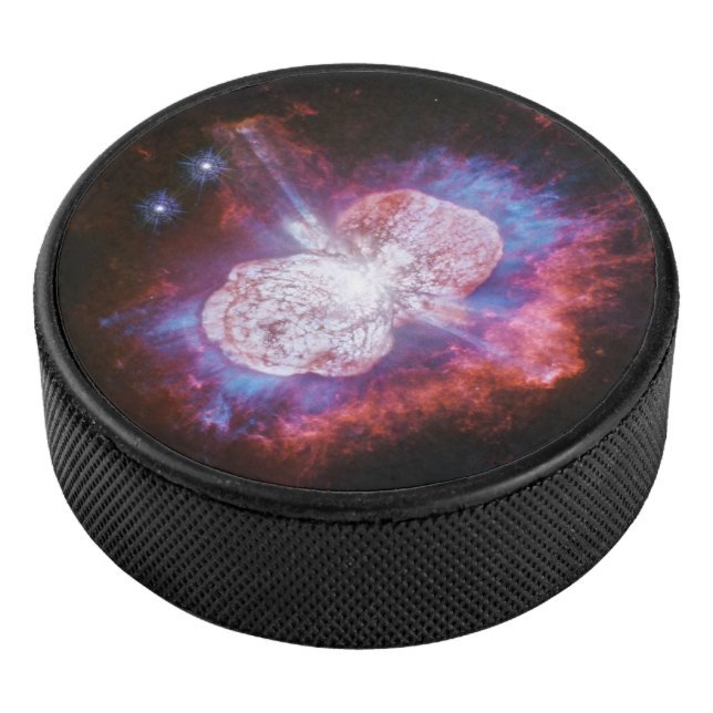 Eta Carinae Binary Star System Fireworks Eishockey Puck (3/4)