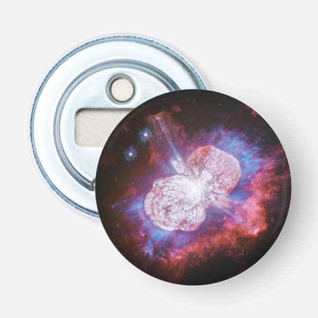 Eta Carinae Binary Star System Fireworks Flaschenöffner (Vorderseite)
