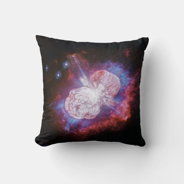 Eta Carinae Binary Star System Fireworks Kissen (Vorderseite)