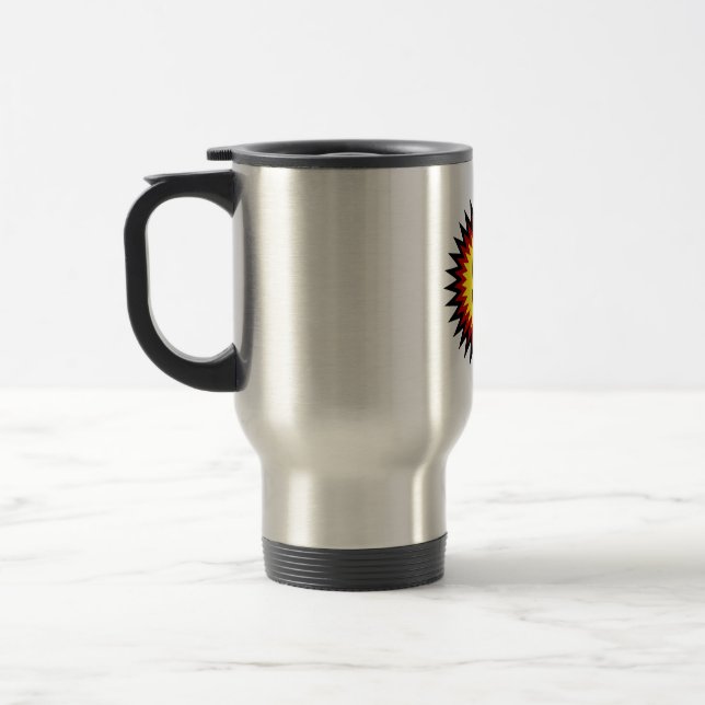 Etasse für Stahlreisen DESIGN DEUTSCHLAND SPORT Reisebecher (Links)