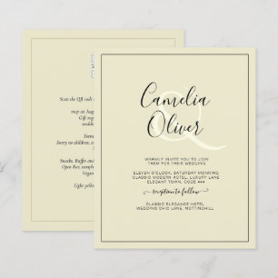 ETAT ALL-IN-1 EINFARBIGE AMPERSAND HOCHZEIT