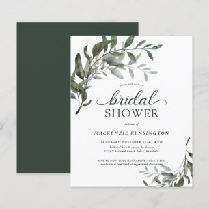 ETAT MODERNES Hochzeitseinladung mit Eukalyptus-Mo