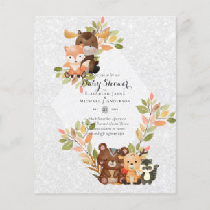 ETATTMÄSSIGE EINLADUNGEN ZUR BABY-SHOWER - Waldtie Flyer