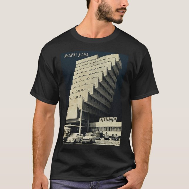 Etazhi - Molchat  Poster T-Shirt (Vorderseite)