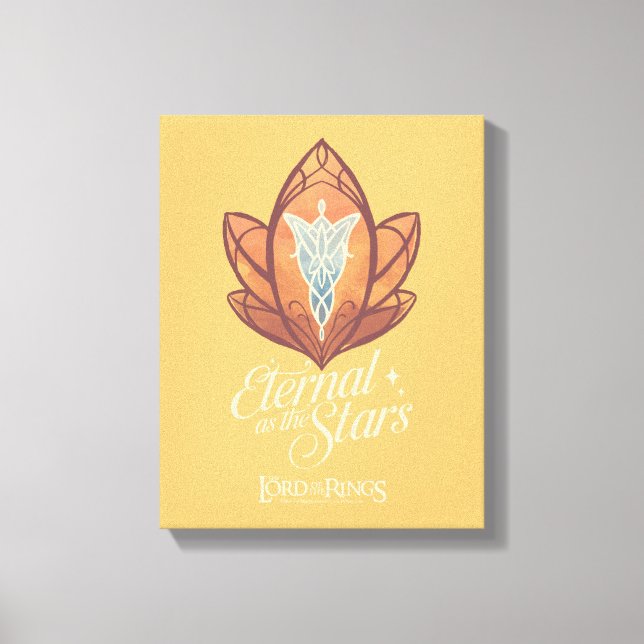 Eternal as the Stars Evenstar Graphic Leinwanddruck (Vorderseite)