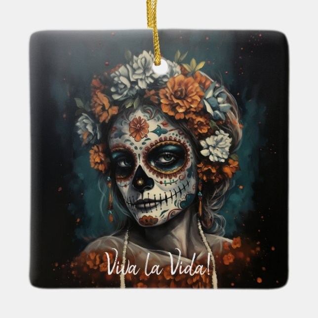 Eternal Beauty, custom Keramikornament (Vorderseite)