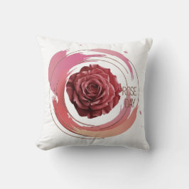 Eternal Bloom – A Rose Day Elegance Kissen