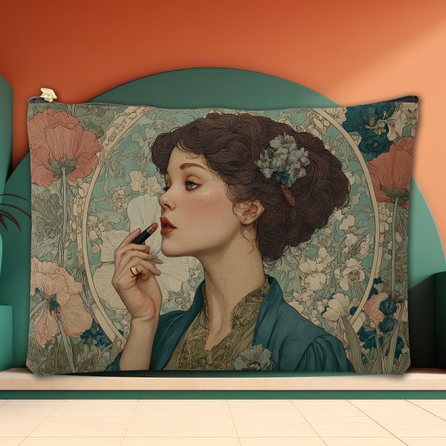 Eternal Bloom Jugendstil Zubehörtasche (Von Creator hochgeladen)