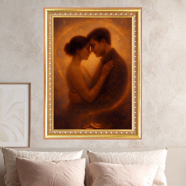 Eternal Embrace – Celestial Romance Art Poster (Von Creator hochgeladen)