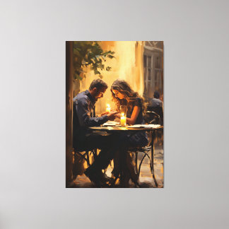 Eternal Embrace" Leinwanddruck