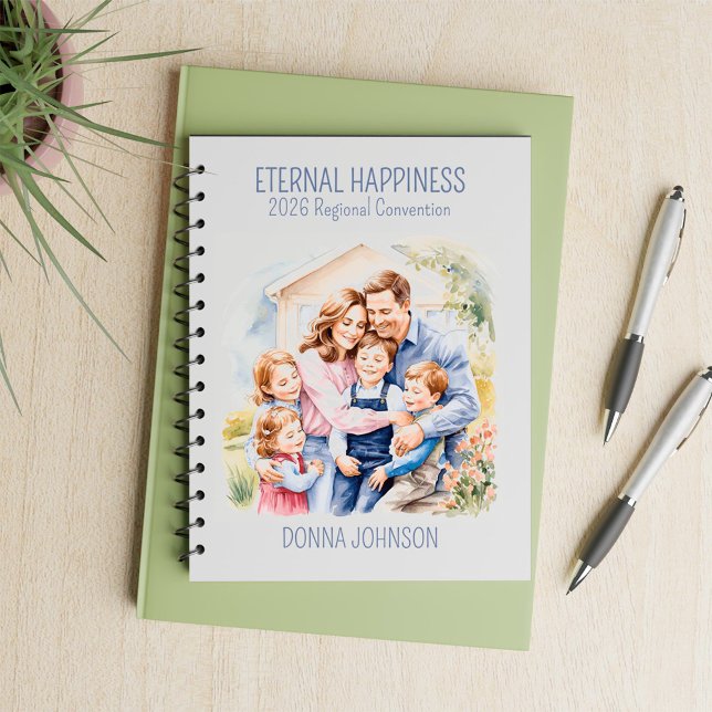 Eternal Happiness Notebook für Kinder und Erwachse Notizblock (Von Creator hochgeladen)