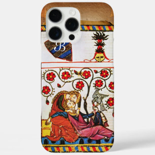 ETERNAL-LIEBE-MONOGRAM-Perchment iPhone 16 Pro Max Hülle