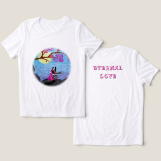 Eternal Love Cherry Blossom Fitted T-Shirt Tri-Blend Shirt