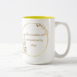 Eternal love mug zweifarbige tasse