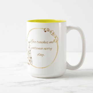 Eternal love mug zweifarbige tasse