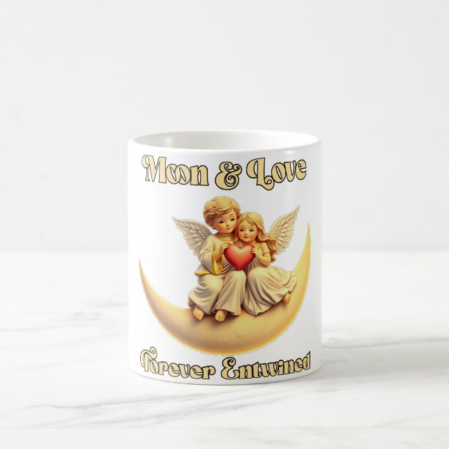 Eternal Love wir haben Crescent Moon Kaffeetasse (Mittel)