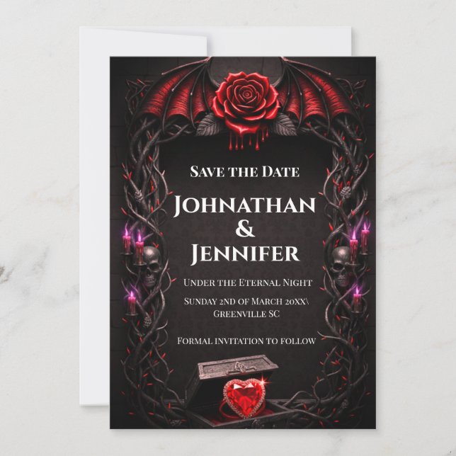 Eternal Night Gothic Vampire Wedding Dark Romance (Vorderseite)