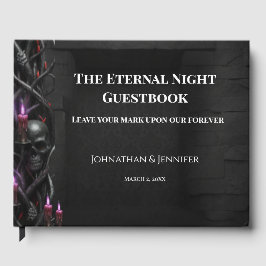 Eternal Night Gothic Vampire Wedding Dark Romance Gästebuch