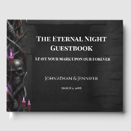 Eternal Night Gothic Vampire Wedding Dark Romance Gästebuch